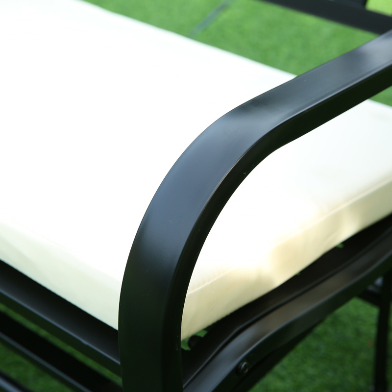 摇椅户外铁艺双人室外阳台庭院二人摇床花园摇椅