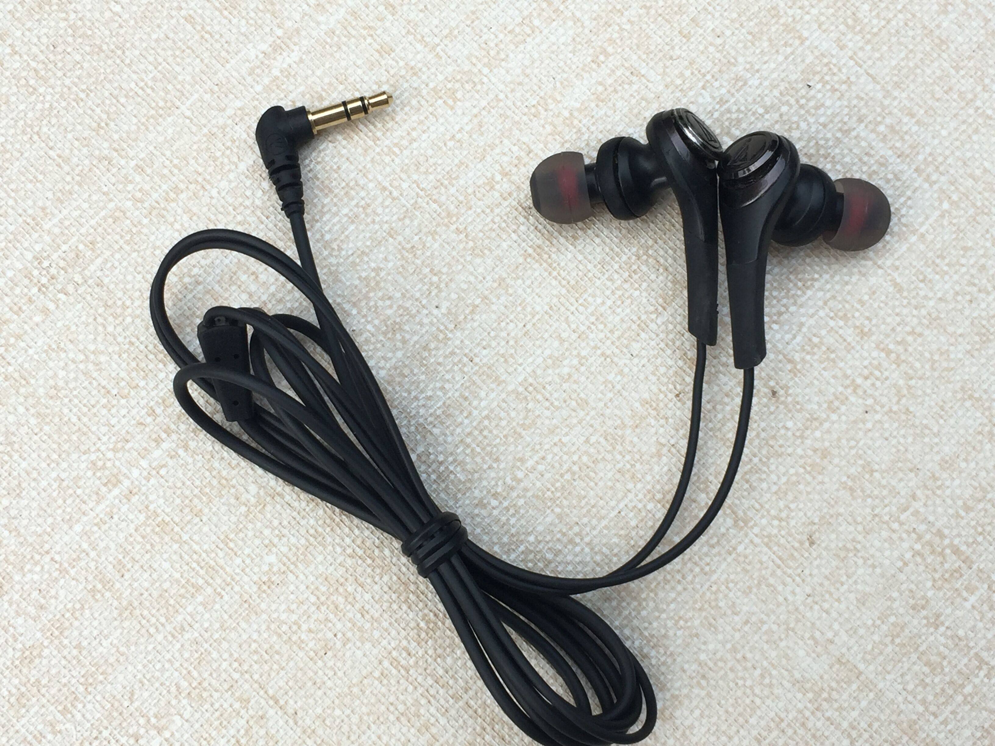 二手原装正品换线铁三角cks550人声流行女毒音入耳监听动圈耳机