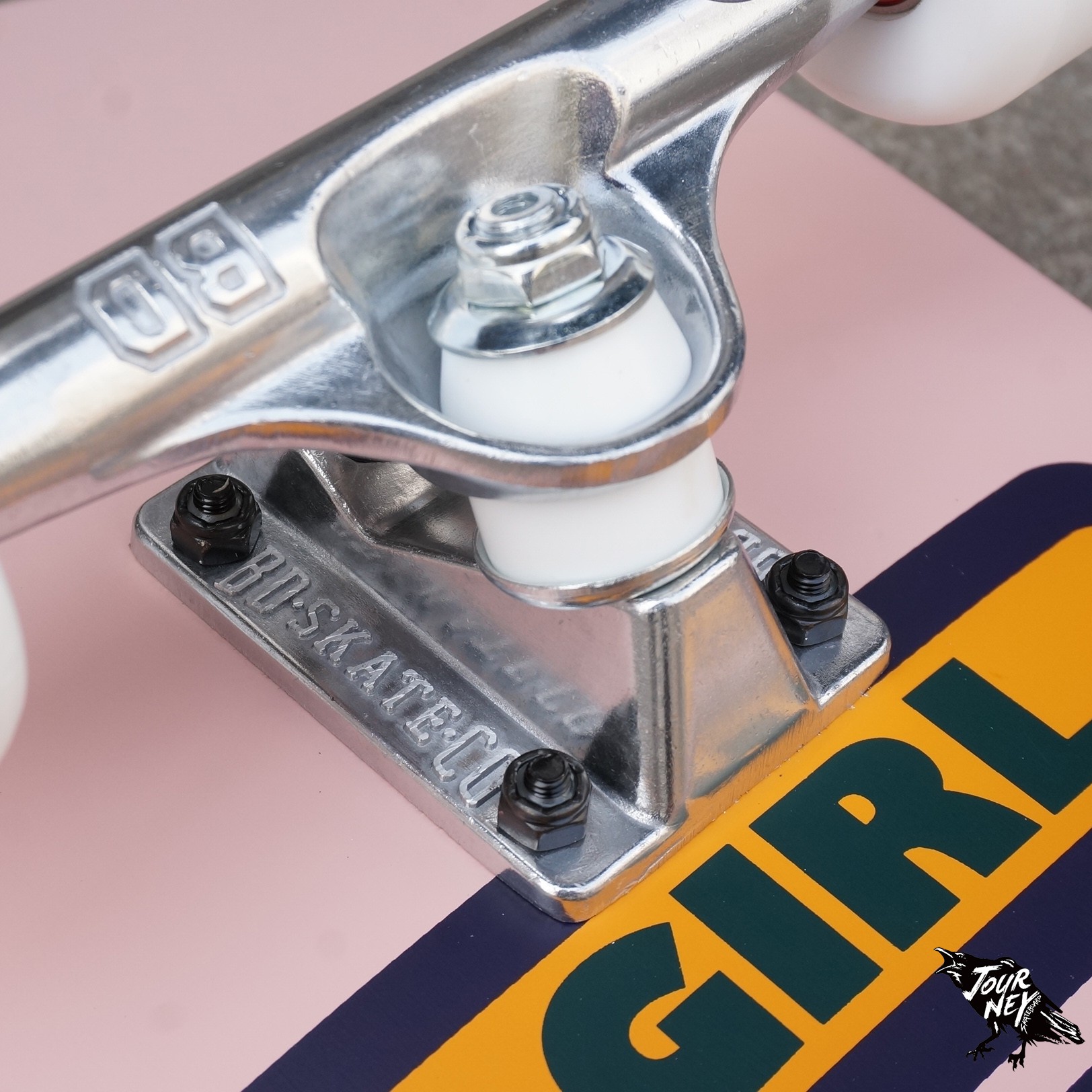 滑板进口girl男女女生双翘动作短板专业板面滑板