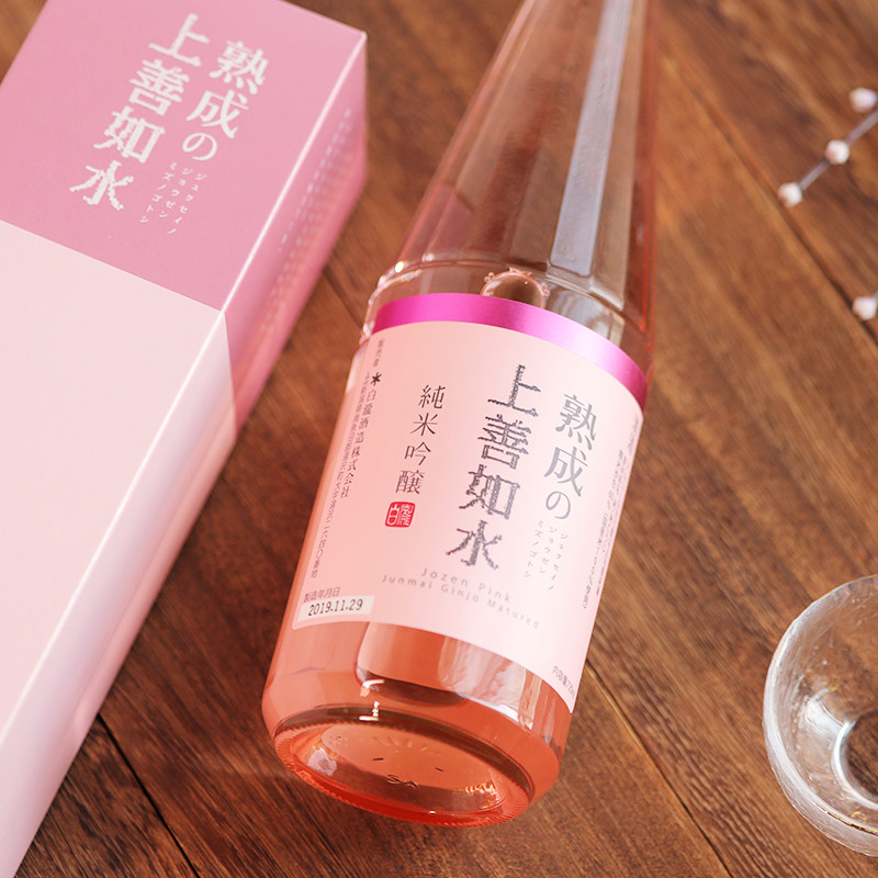 日本进口上善如水纯米吟酿720ml盒装上善若水熟成米酒清酒