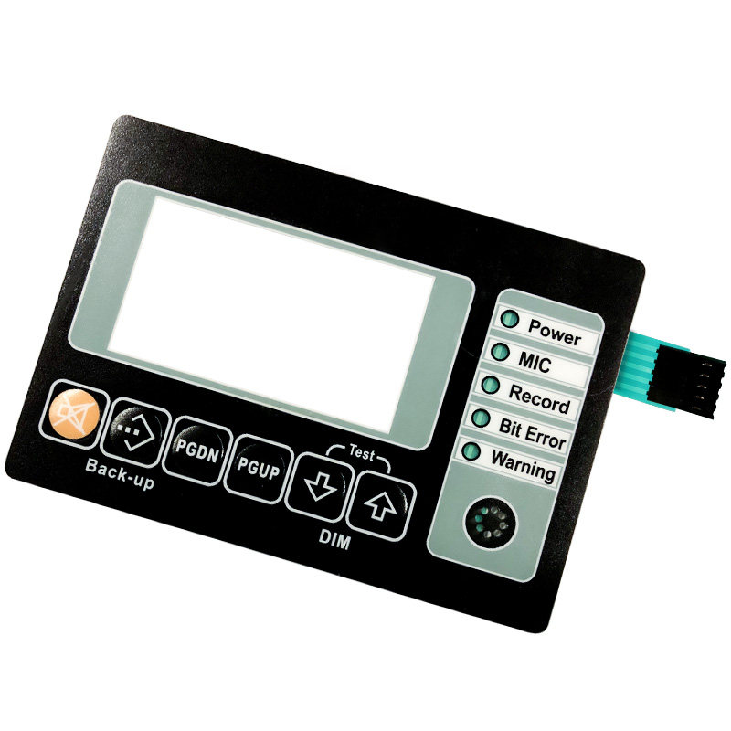 面板定做薄膜开关薄膜鼓包仪表设备pvc轻触开关