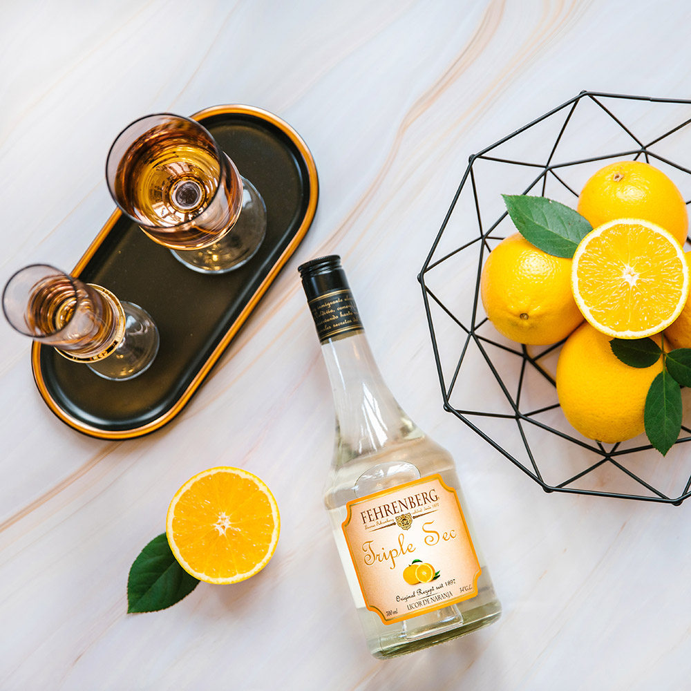 费伦伯格橙子味力娇酒网红少女威士忌鸡尾酒利口酒果酒