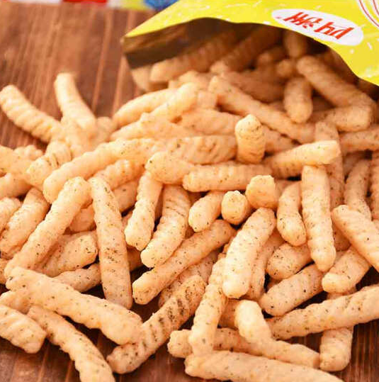 四洲虾条原味大虾沙拉麻辣小龙虾芥末xo酱味膨化食品