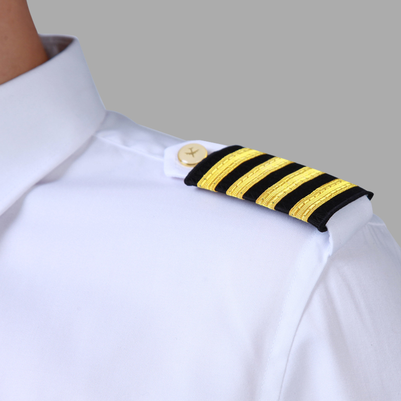 航空航空学学员飞行员空少空乘机长衬衫制服肩章勋章