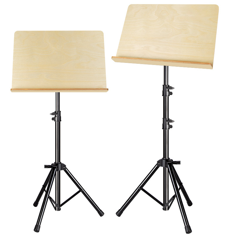 台式乐谱架桌面便携式折叠竹谱台古筝二胡古琴阅读谱架
