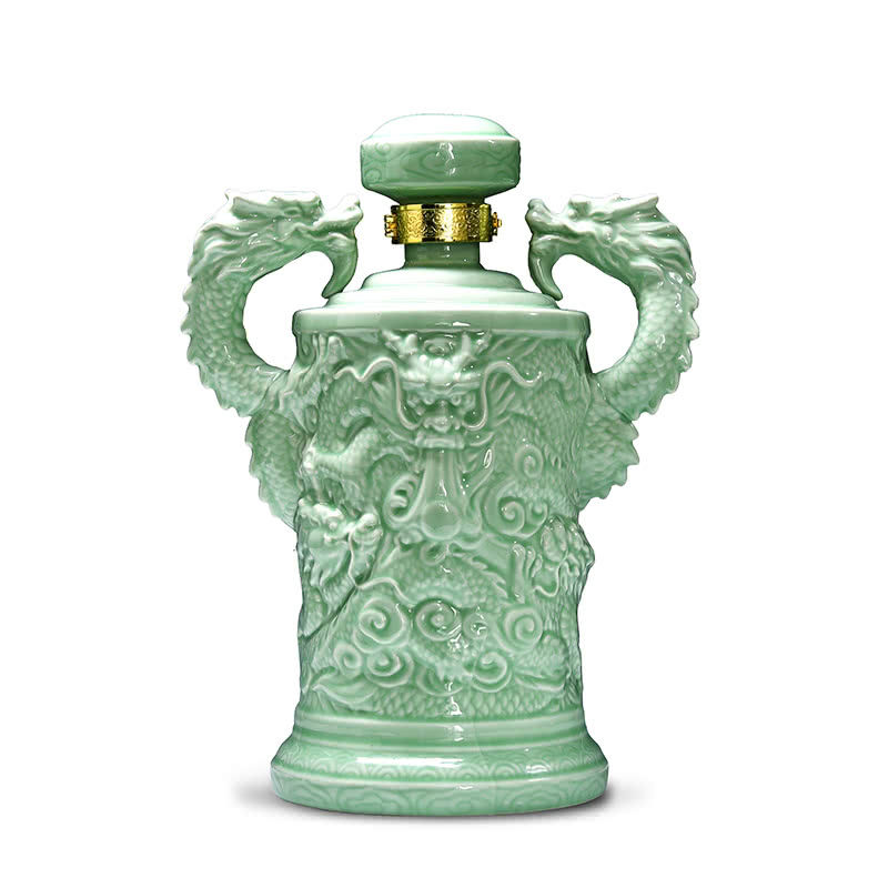 酒仙白水杜康飞龙在天5000ml高度大坛浓香陕西西单国产白酒