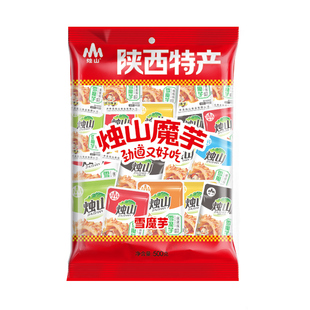 烛山雪魔芋网红辣条素毛肚解馋麻辣零食陕西小吃素肉食品500g