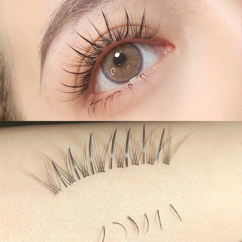 梦鹿自然仙子睫毛单簇太阳花嫁接女款仙女超软化妆