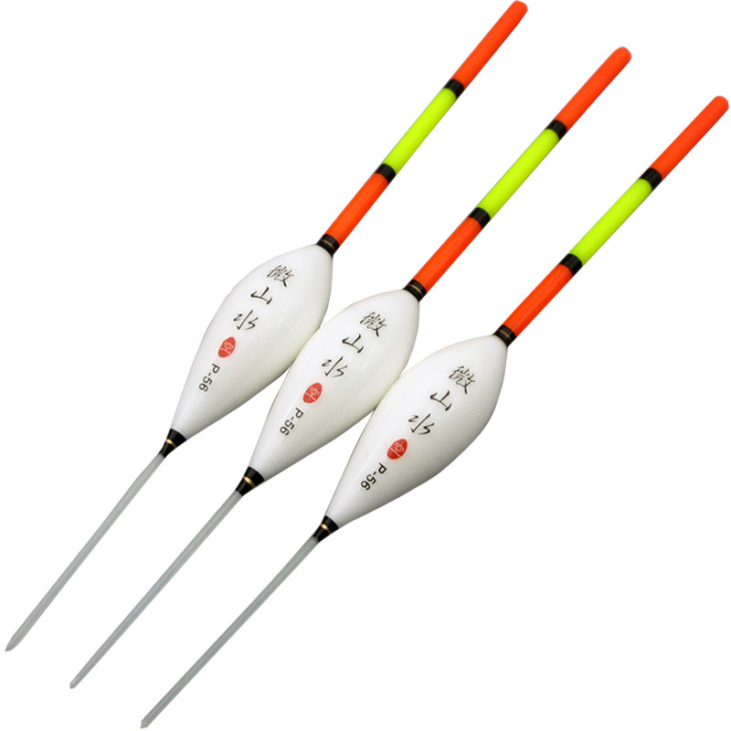 粗尾浅水水漂鱼漂加粗醒目溪流漂草洞枣核小浮漂