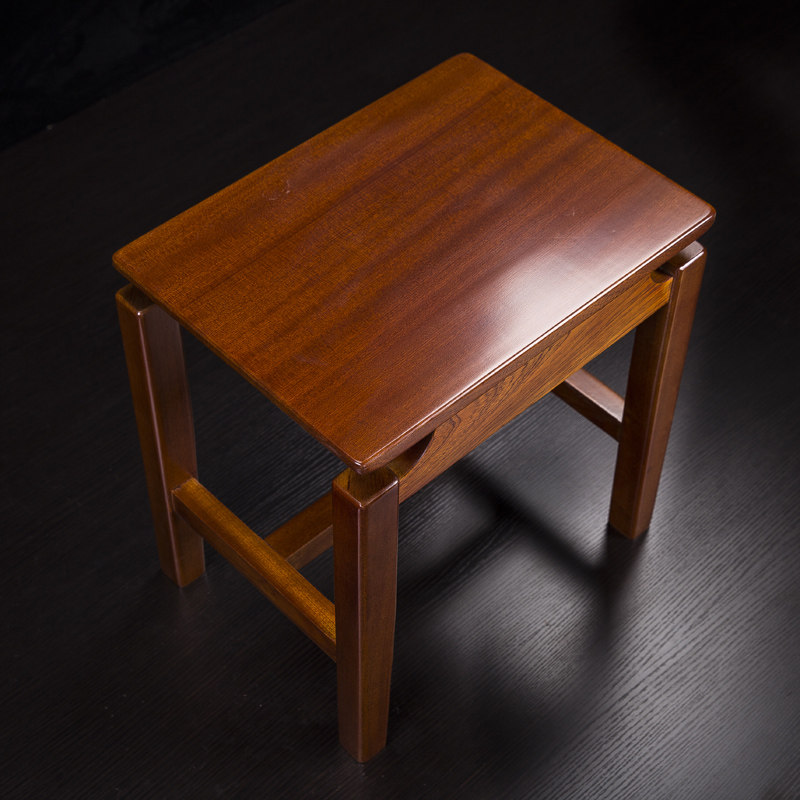 餐凳茶凳刚花实木方凳靠背椅子功夫茶桌椅小矮其它凳子