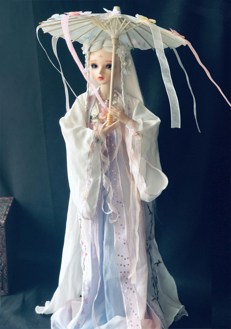 娃娃仙气女孩套装装汉古代中国国风厘米改妆娃娃