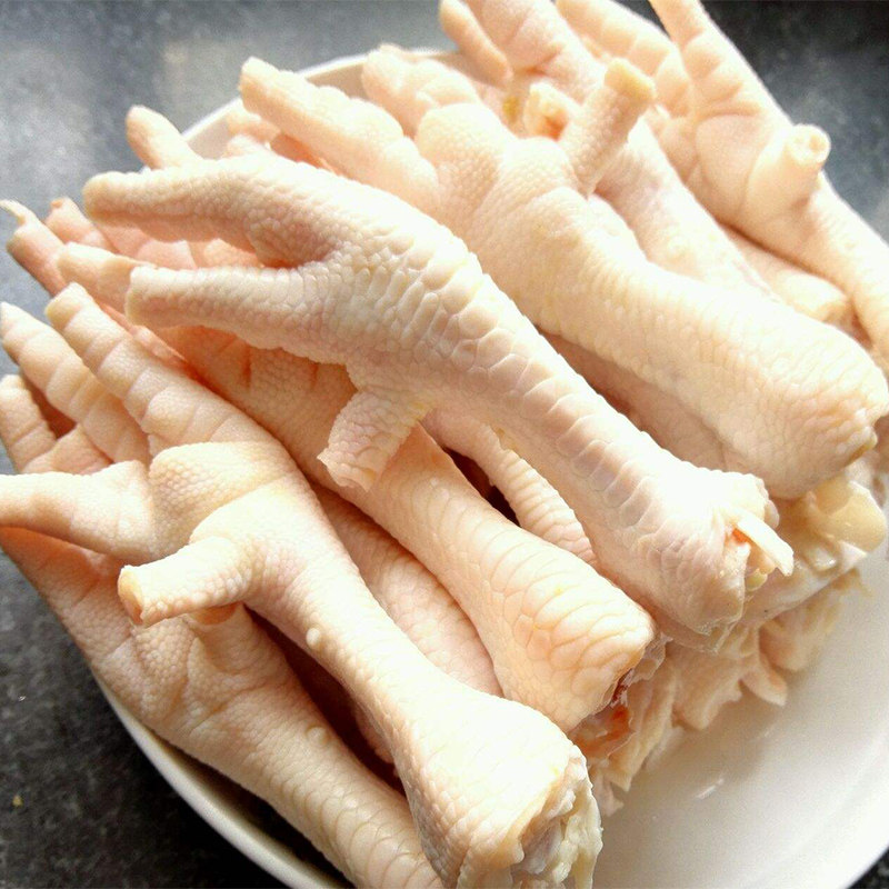 大号长鸡爪冷冻新鲜长鸡脚鸡爪凤爪生鸡掌2斤l号约18个带脚柄