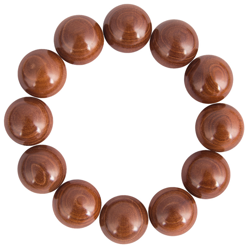 青陌杏木佛珠手串男女文玩手珠念珠手链拆房佛珠