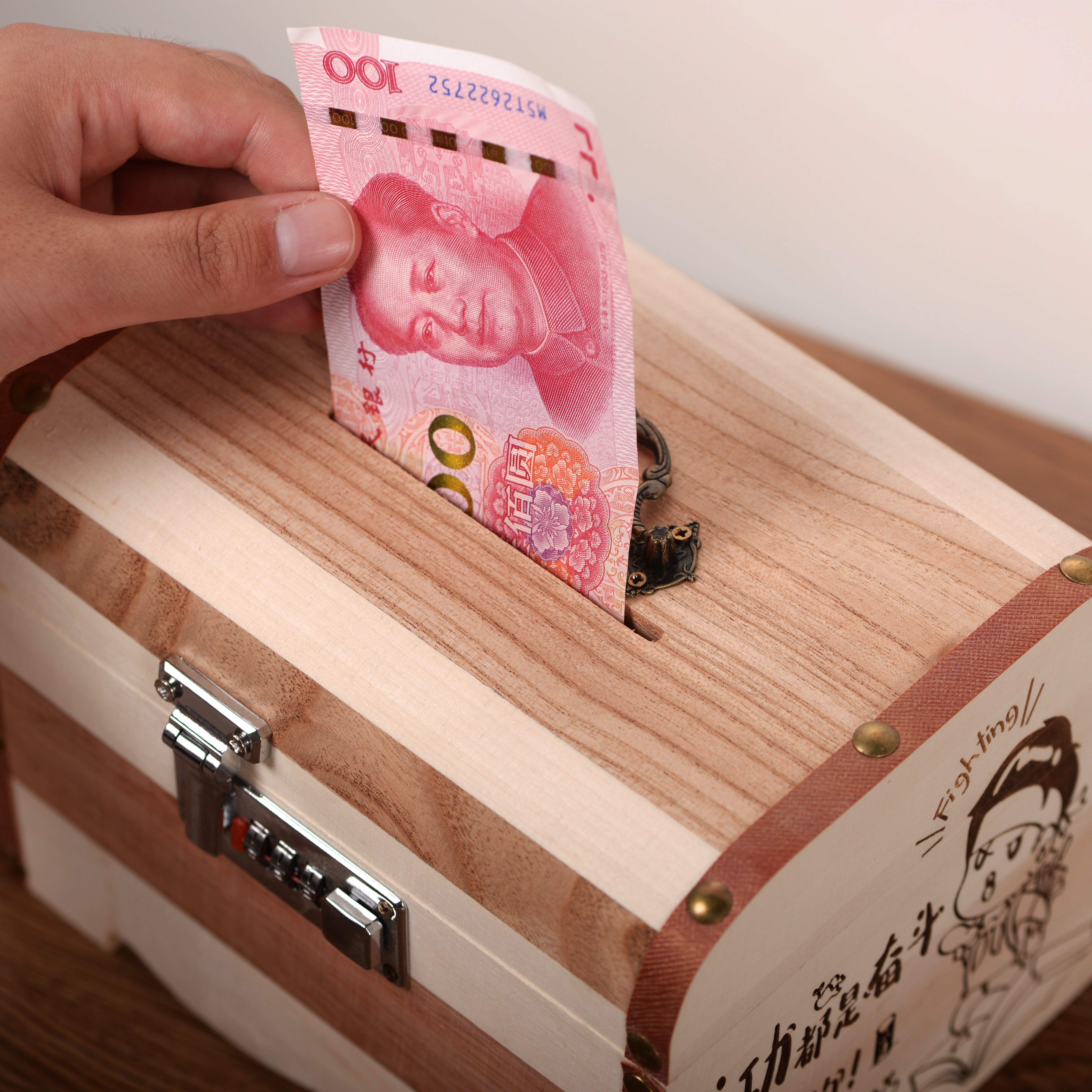 儿童储蓄罐网红存钱箱