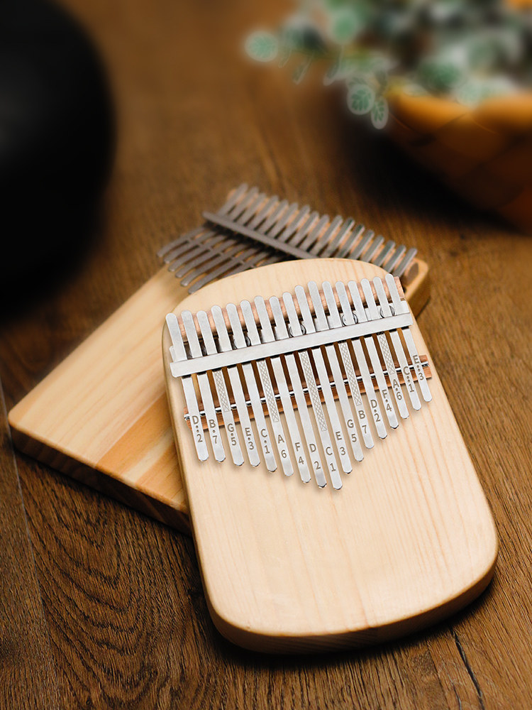 拇指琴卡林巴17音kalimba卡琳巴初学者卡淋巴手拨琴母指手指钢琴