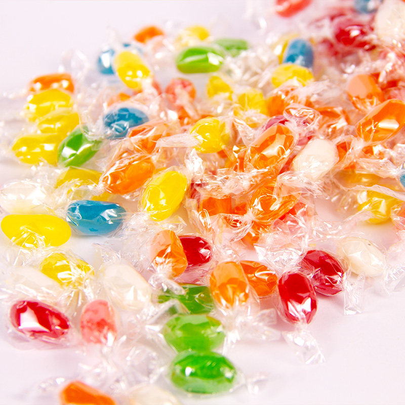 彩虹糖散装七彩多味豆小颗粒彩糖幼儿园糖果奖励小礼物软糖圣诞节