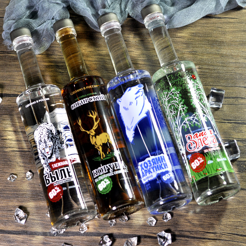 俄罗斯原装进口60度伏特加高度烈酒洋酒鸡尾酒白酒配制伏特加