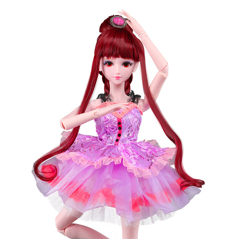 叶罗丽娃娃正品女孩儿童玩具仿真洋娃娃礼盒茉莉60cm娃娃