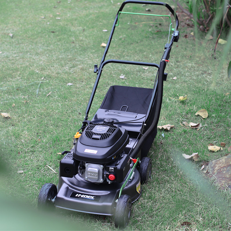 英德尔草坪机18英寸手推割草打草机汽油修剪机物业剪草机割草机