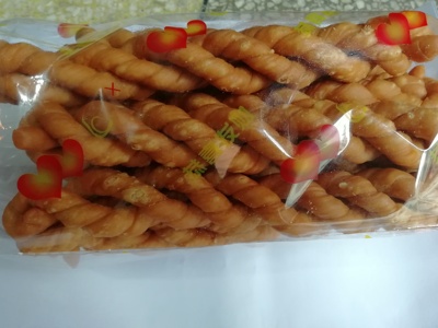 福清特产大陆河南省南阳市手艺工长麻花一只600克传统糕点