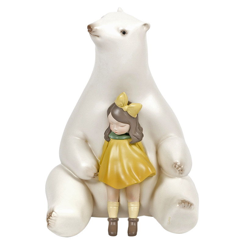 暖熊·夏夜现代创意家居装饰品摆件贾晓鸥作品艺术摆件