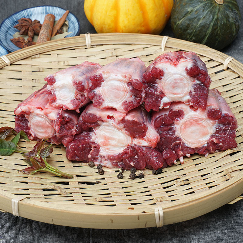 牛尾一份1斤新鲜现杀正宗黄牛牛尾巴生鲜尾骨牛尾