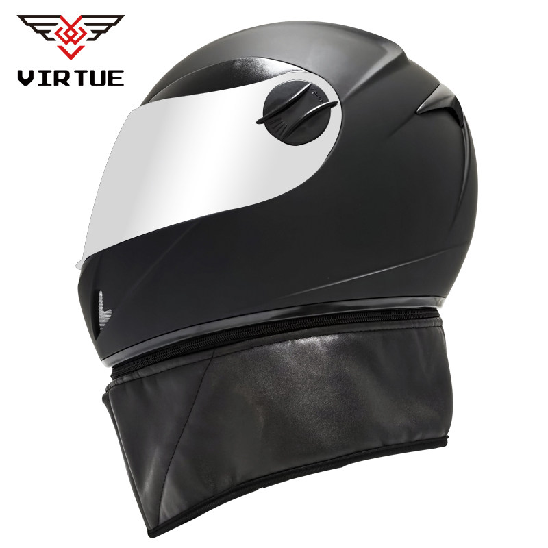 virtue头盔四季通用电动摩托车安全帽冬季保暖电瓶车摩托车头盔