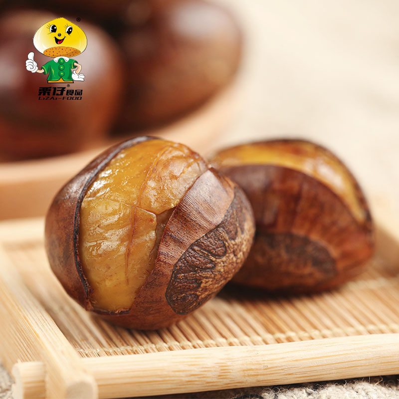天师板栗炒熟即食128g新鲜江西龙虎山开口板栗子坚果零食鹰潭特产