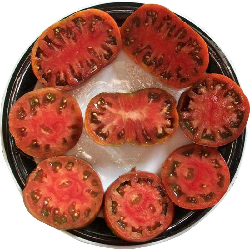 巧克力条纹牛排番茄种子英国进口传家宝经典切片家庭园艺种子