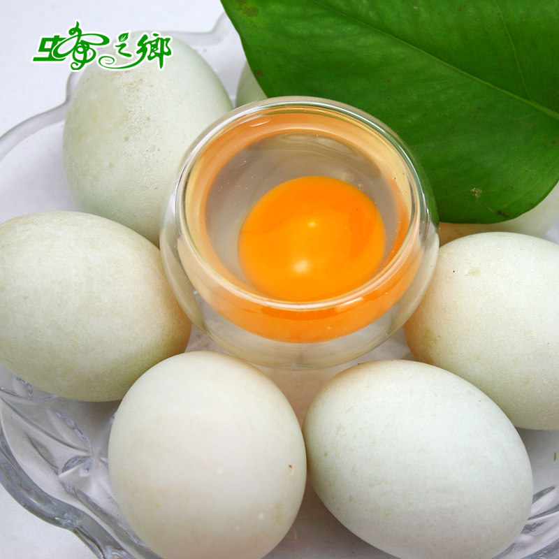 蜂之乡 农家新鲜鸭蛋 草鸭蛋 生鸭蛋 30个装 约1800g 包邮