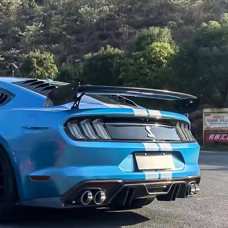 改装尾翼1522款福特野马gt500mustanggt碳纤维风翼尾翼
