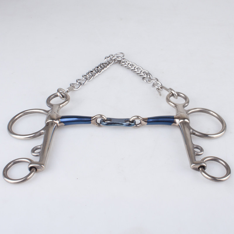 cavassion佩勒姆衔铁 蓝铁 马嚼子 舞步 大勒衔 洛奇马具8209113