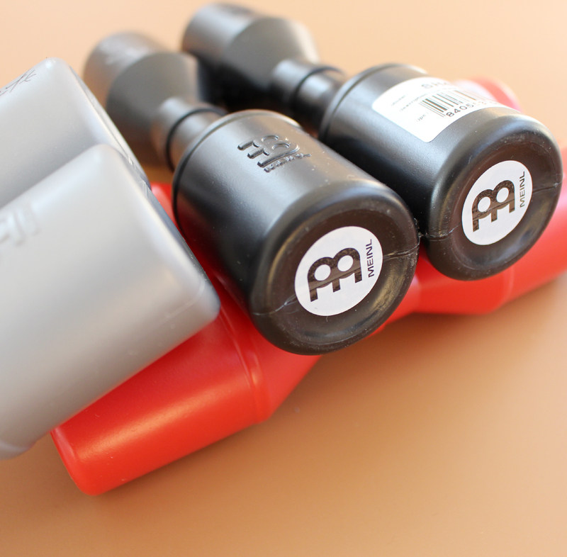 meinl麦尔沙筒艺术家系列双排沙桶现场沙槌沙锤撞击打击乐器黑灰