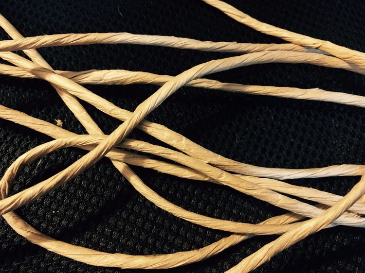 纸绳4mm手提绳纸绳子牛皮纸毫米diy牛皮礼品包装绳子