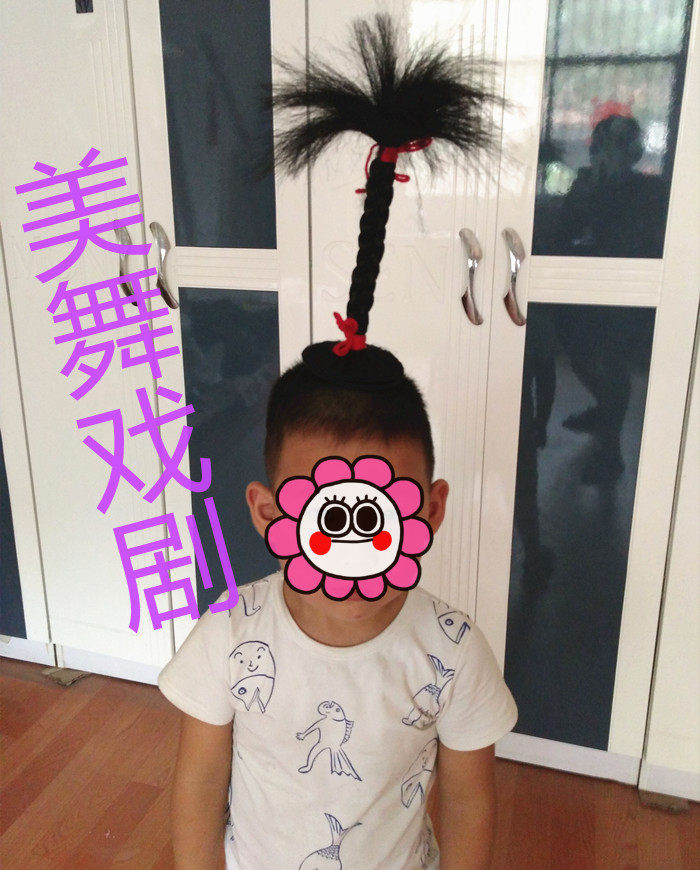 包邮相声双簧朝天小辫子儿童演出厥天小辫子小仓娃冲天朝天小辫