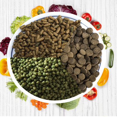 龟粮下沉型小乌龟粮石金钱龟小幼半水乌鳄巴西中华草墨龟饲料包邮