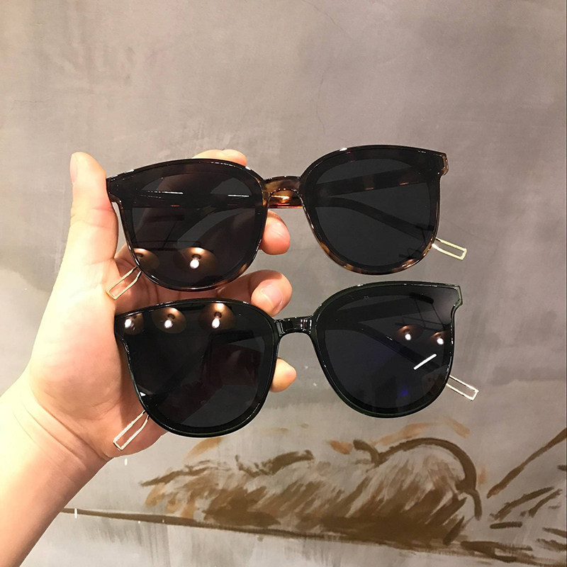 2018方形美潮欧美眼镜个性圆脸墨镜长腿允儿太阳眼镜