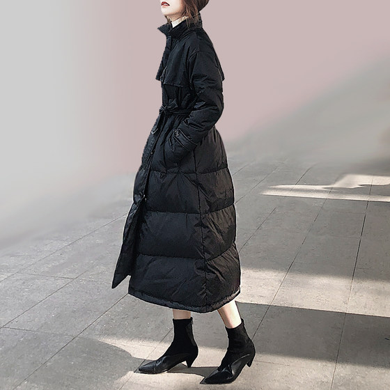 Anti Season Windbreaker Down Jacket Women's Middle And Long Style 2020 New 90 White Duck Down Extended Winter Clothes Special Sale Clearance Anti Season Windbreaker Down Jacket Women's Middle And Long Style 2020 New 90 White Duck Down Extended Winter Clothes Special Sale Clearance