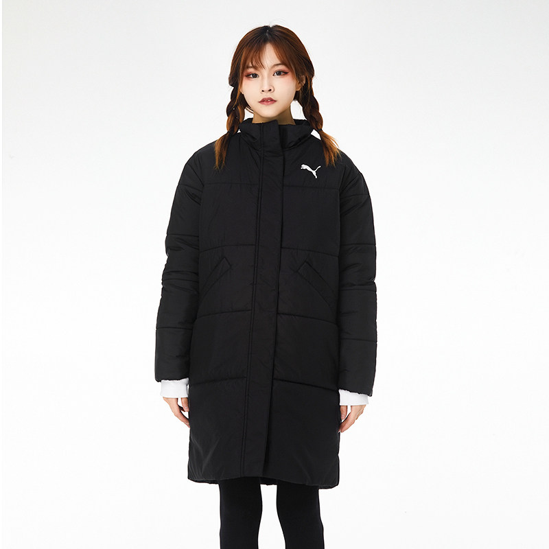 puma彪马棉衣2021冬季新款运动服外套棉袄中长运动棉衣