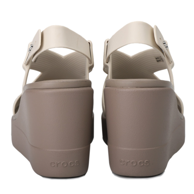 crocs卡骆驰凉鞋女鞋2022夏季新款布鲁克林坡跟休闲鞋时装凉鞋