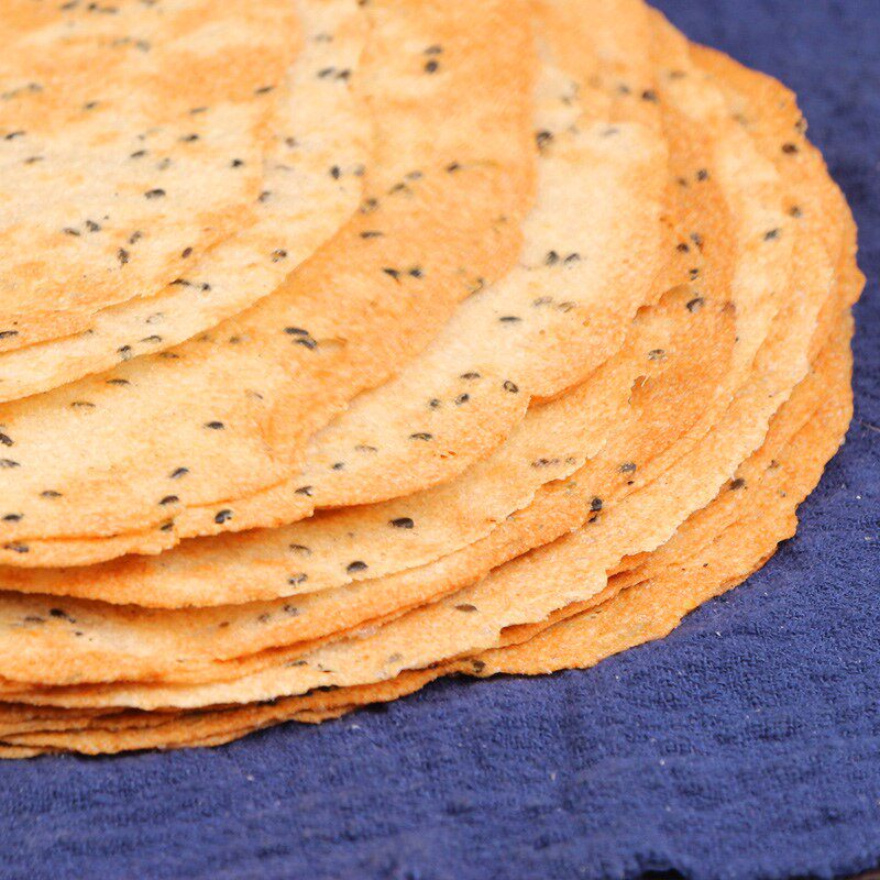 昔阳特产压饼山西手工烧饼大饼整箱咸味薄脆传统糕点
