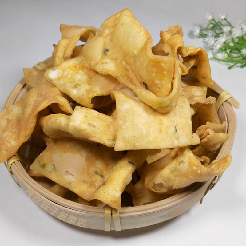赣南特产瓦角膨化食品三角江西油炸果子盐酥片零食其它