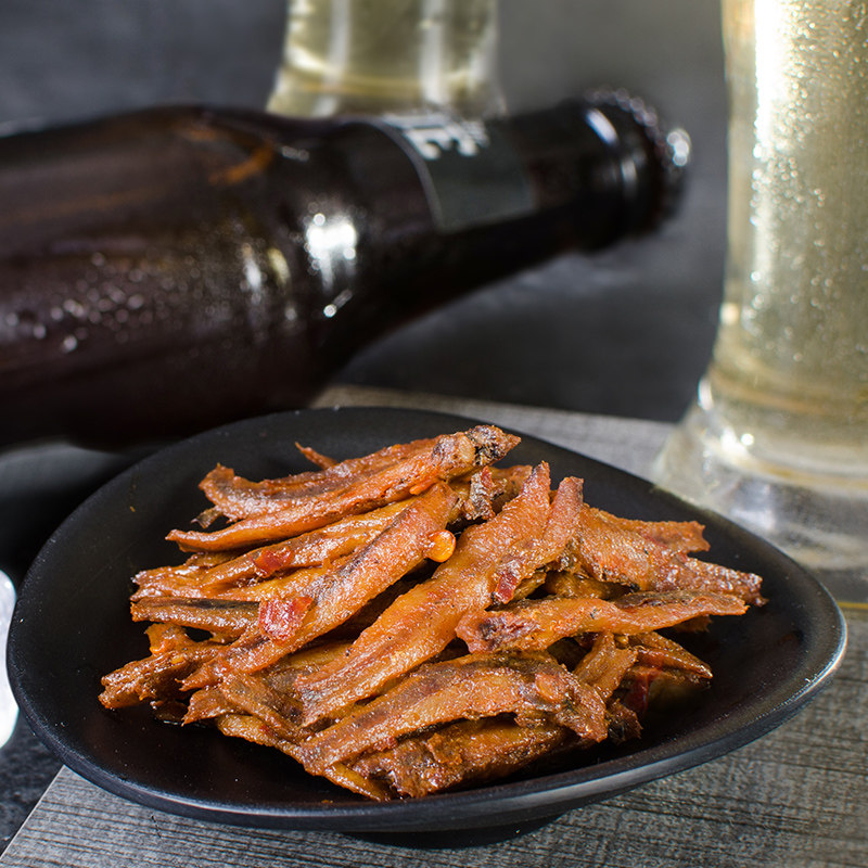 【新品】黄飞红功夫堂小鱼仔 零食小吃 小鱼干零食小包装60g*4袋