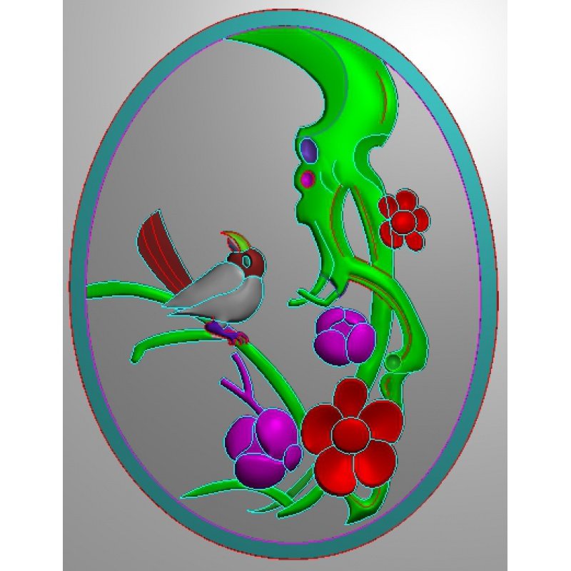 灰度浮雕精雕artcam玉雕图电电脑雕刻图贝贝叶子设计素材