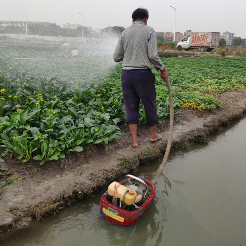 船式农用浇水机神器灌溉高压抽水机汽油水泵高扬程花园水泵