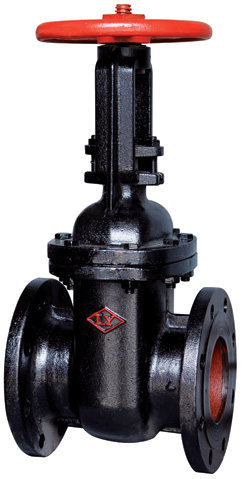 河北远大阀门燎原z41t-10/16铸铁法兰楔式明杆铜芯闸阀dn40-1800