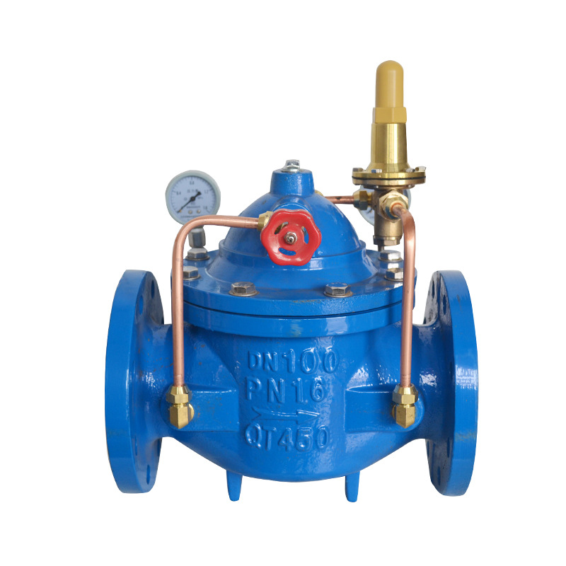 200x1016q球墨铸铁铁法兰可调式减压阀先导水力其他阀门