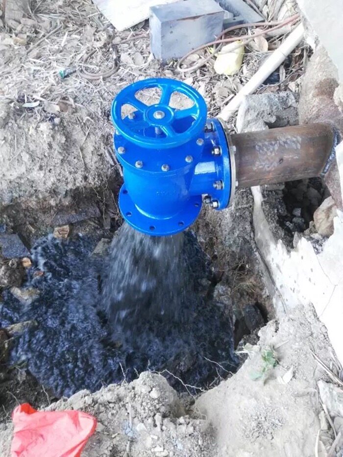 sd44x10手动法兰角式快速速排泥阀dn40dn300淤泥泥浆其他阀门