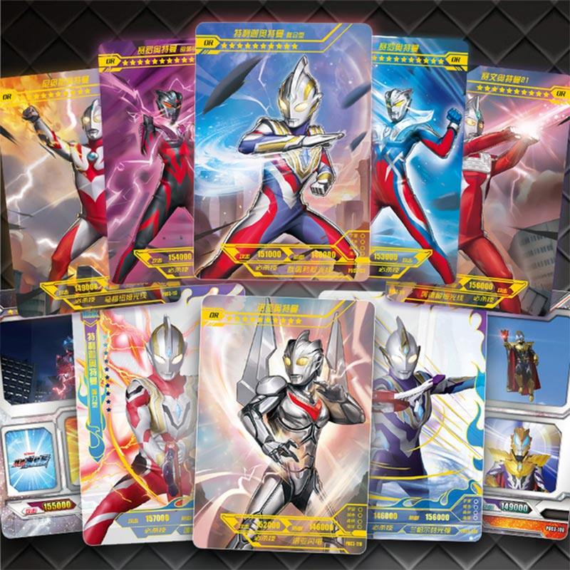 卡游奥特曼玩具专区星云版第三弹or拼图卡赛罗暗黑型电视卡终极