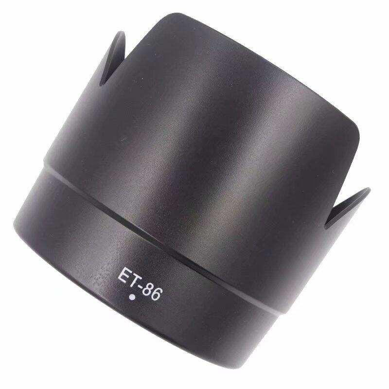 et86卡口遮光适用佳能ef70200mmis小白镜头77mm遮光罩